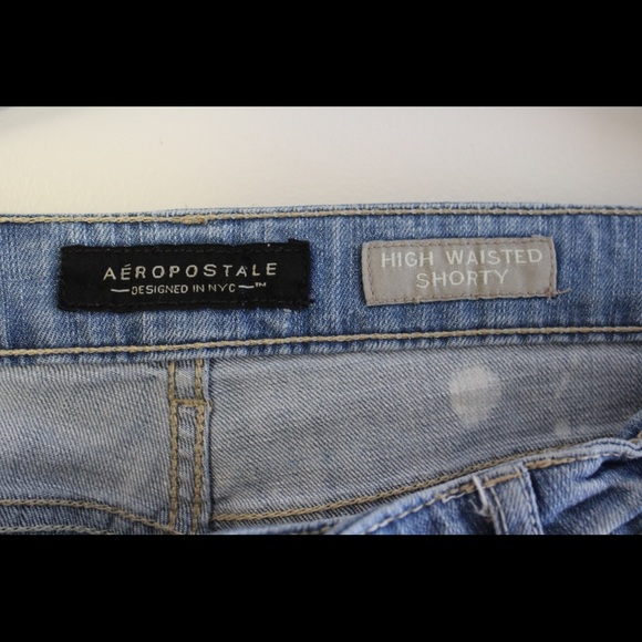 🎀 3/23 Aeropostale High Waisted Denim Shorts - Picture 4 of 4